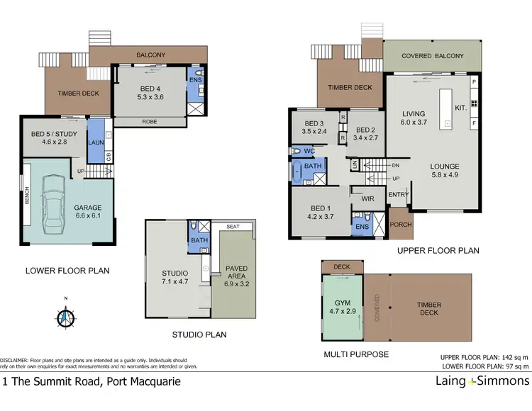 Floorplan of Homely house listing, 1 The Summit Road, Port Macquarie NSW 2444