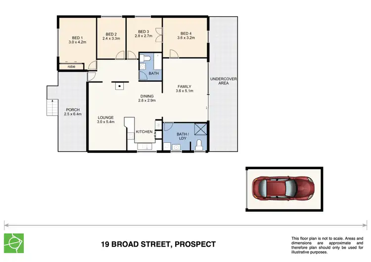 Floorplan of Homely house listing, 19 Broad Street, Prospect NSW 2148