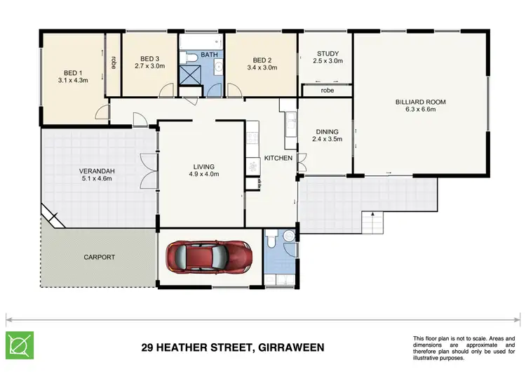 Floorplan of Homely house listing, 29 Heather Street, Girraween NSW 2145