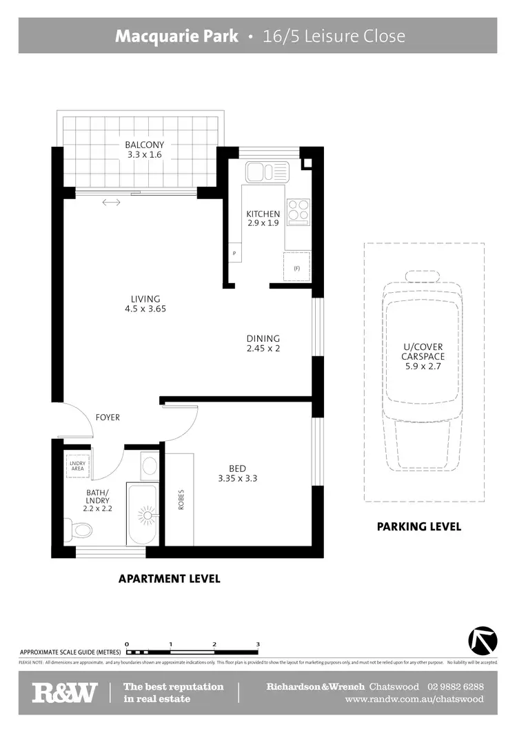 Floorplan of Homely apartment listing, 16/5 Leisure Close, Macquarie Park NSW 2113
