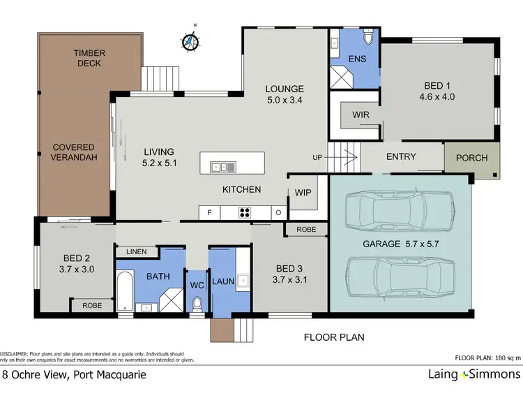 Floorplan of Homely house listing, 8 Ochre View, Port Macquarie NSW 2444