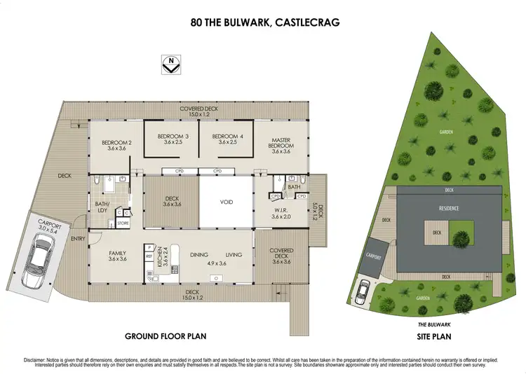 Floorplan of Homely house listing, 80 The Bulwark, Castlecrag NSW 2068