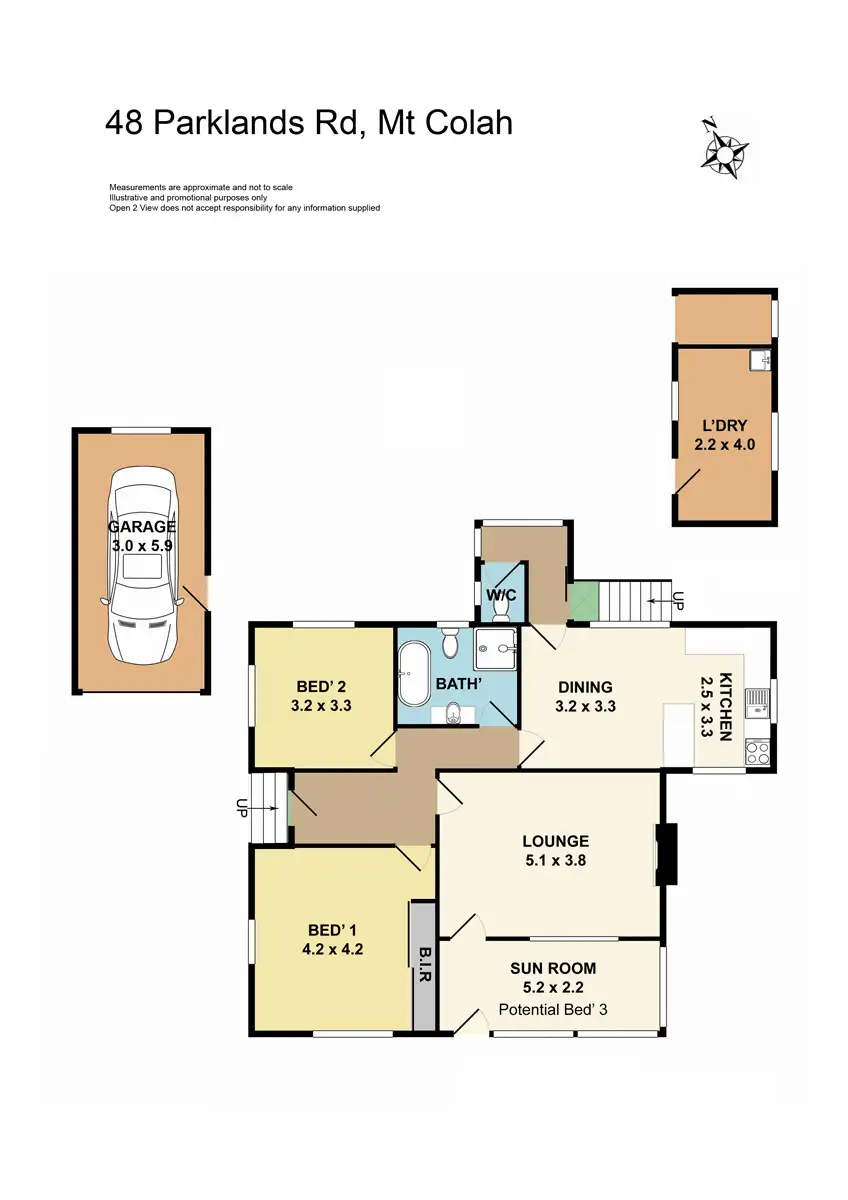 Floorplan of Homely house listing, 48 Parklands Road, Mount Colah NSW 2079