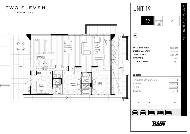 Floorplan of Homely apartment listing, 19/211 Military Road, Cremorne NSW 2090