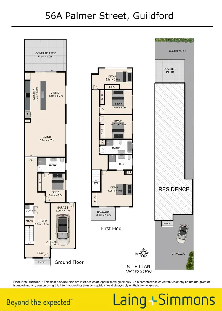 Floorplan of Homely house listing, 56a Palmer Street, Guildford NSW 2161