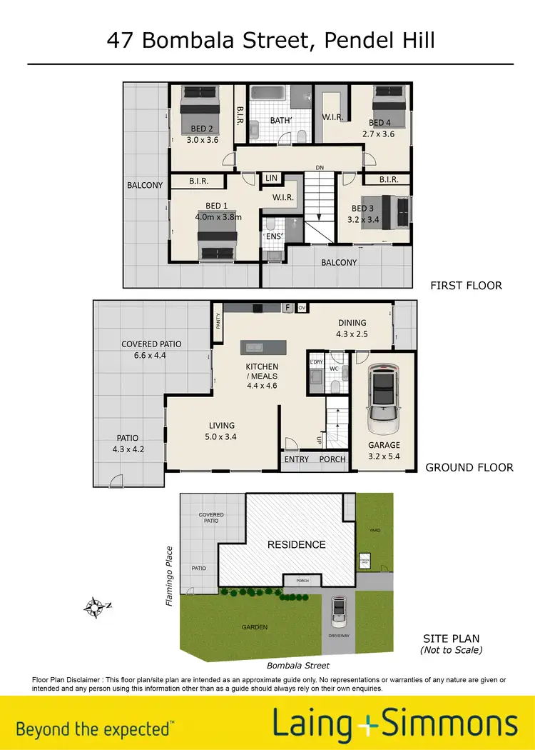 Floorplan of Homely house listing, 47 Bombala Street, Pendle Hill NSW 2145