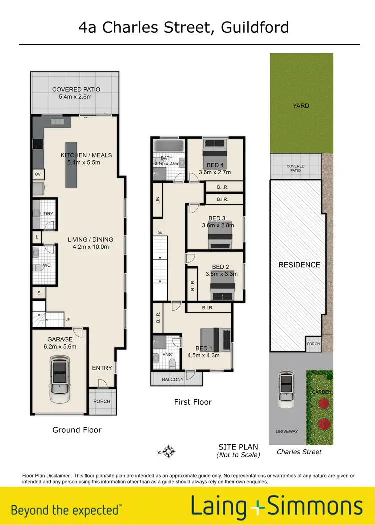 Floorplan of Homely house listing, 4a Charles Street, Guildford NSW 2161