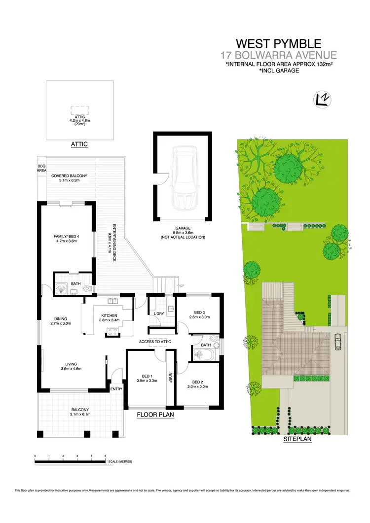 Floorplan of Homely house listing, 17 Bolwarra Ave, West Pymble NSW 2073