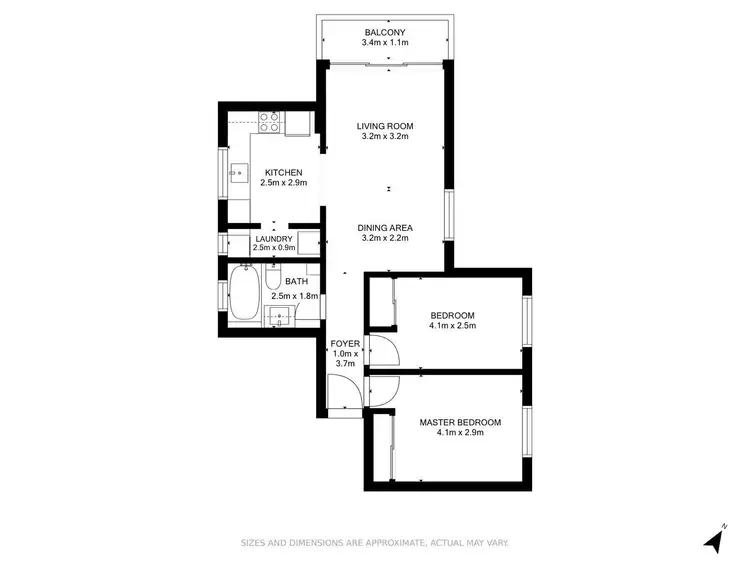 Floorplan of Homely apartment listing, 5/18 Rocklands Road, Wollstonecraft NSW 2065