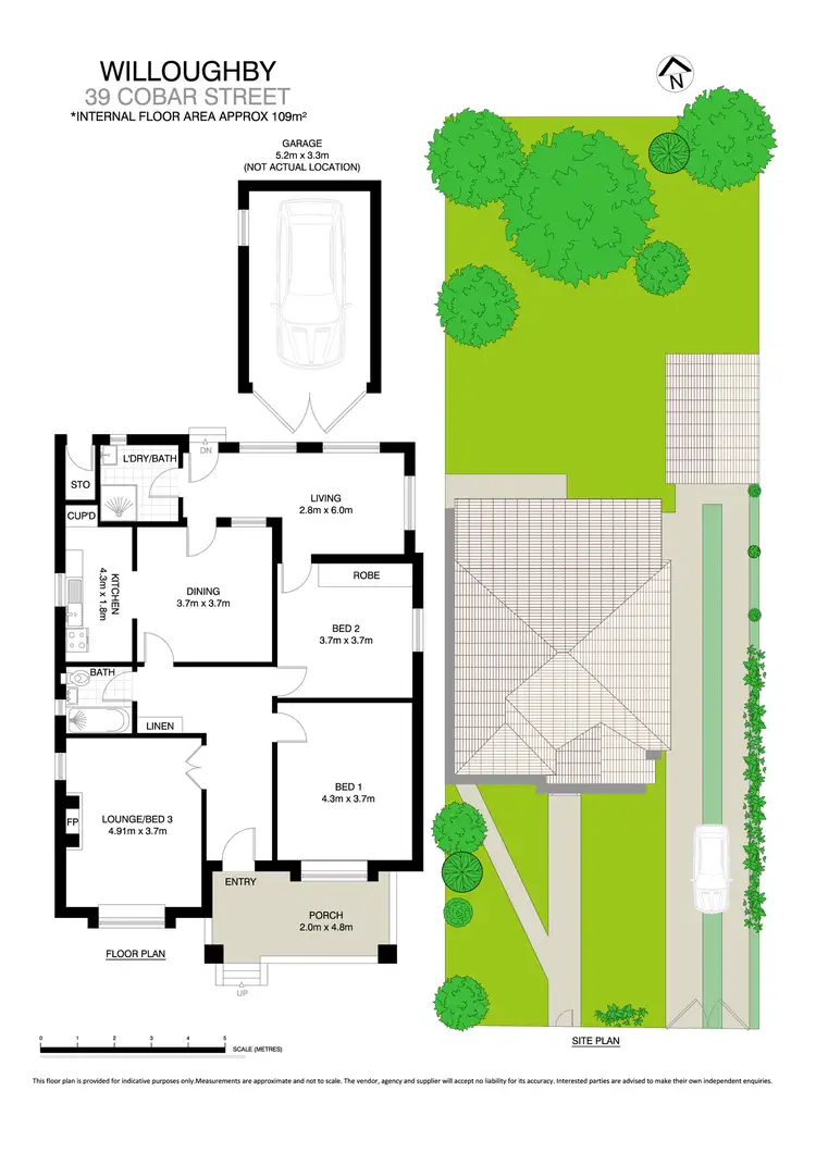 Floorplan of Homely house listing, 39 Cobar Street, Willoughby NSW 2068
