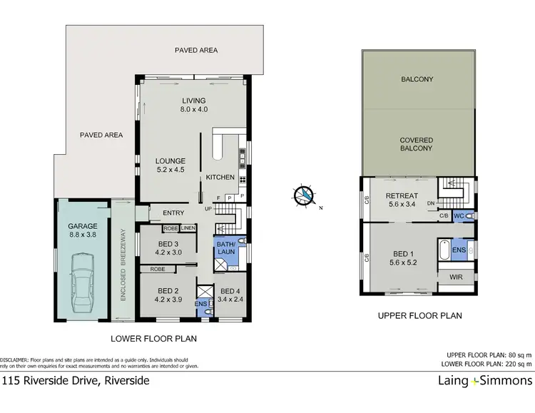 Floorplan of Homely house listing, 115 Riverside Drive, Port Macquarie NSW 2444