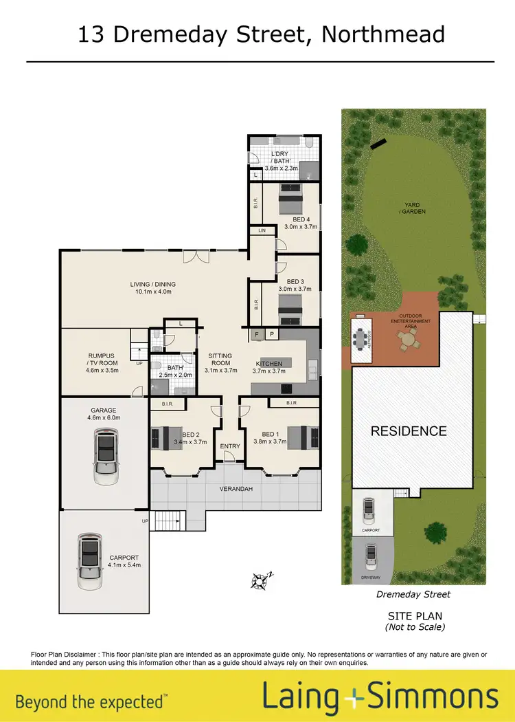 Floorplan of Homely house listing, 13 Dremeday Street, Northmead NSW 2152