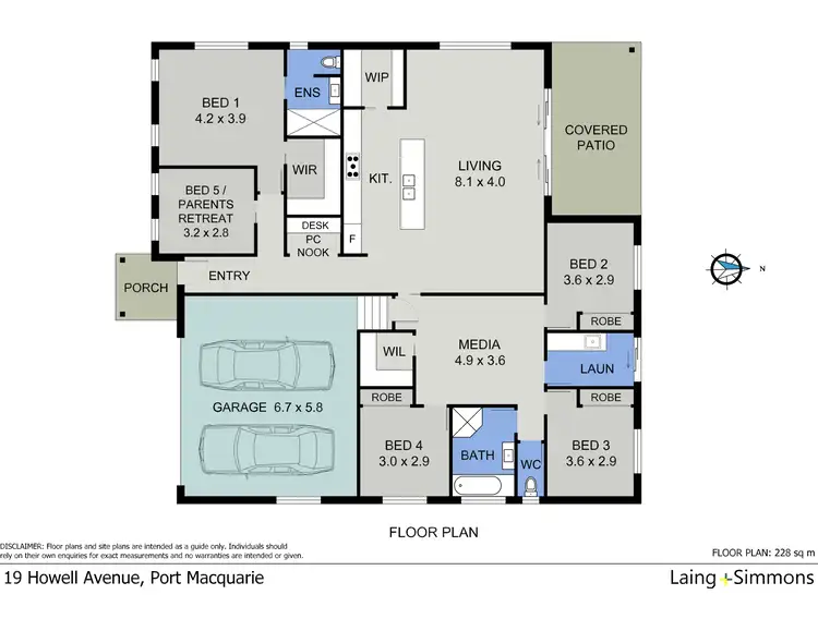 Floorplan of Homely house listing, 19 Howell Avenue, Port Macquarie NSW 2444