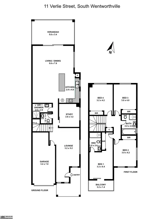 Floorplan of Homely house listing, 11 Verlie Street, South Wentworthville NSW 2145