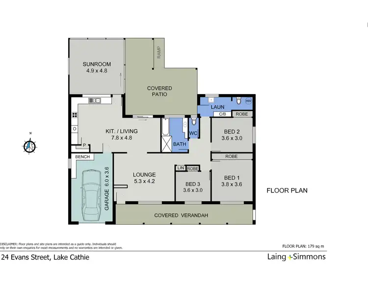 Floorplan of Homely house listing, 24 Evans Street, Lake Cathie NSW 2445