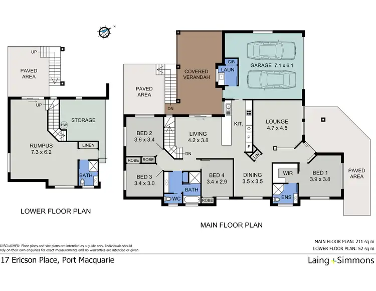 Floorplan of Homely house listing, 17 Ericson Place, Port Macquarie NSW 2444