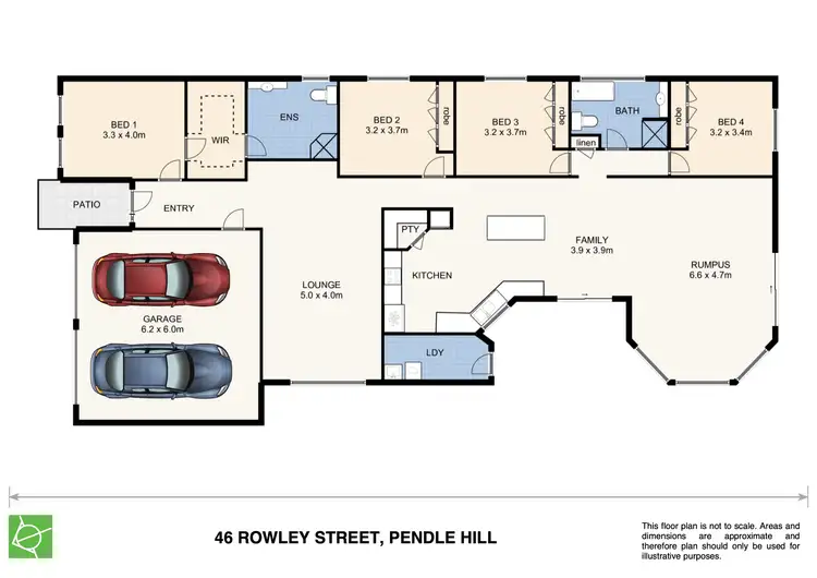 Floorplan of Homely house listing, 46 Rowley Street, Pendle Hill NSW 2145