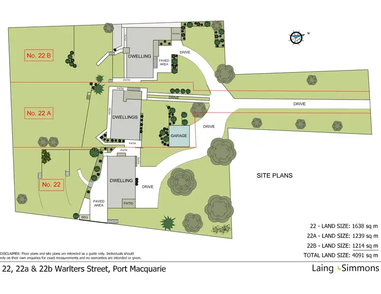 Floorplan of Homely house listing, 22A & 22B Warlters Street, Port Macquarie NSW 2444