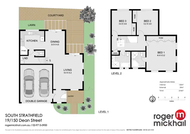 Floorplan of Homely townhouse listing, 19/150 Dean Street, Strathfield South NSW 2136