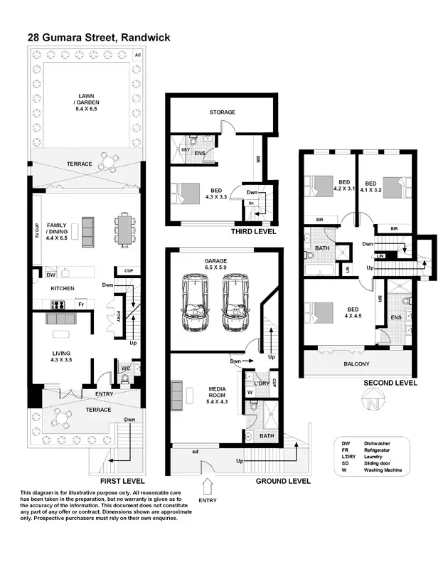 Floorplan of Homely house listing, 28 Gumara Street, Randwick NSW 2031