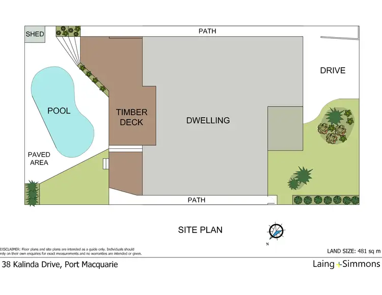 Floorplan of Homely house listing, 38 Kalinda Drive, Port Macquarie NSW 2444