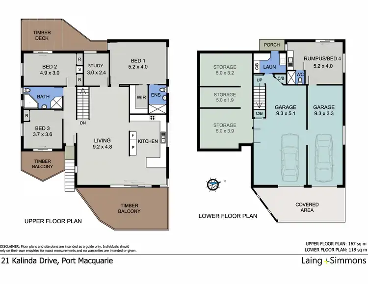 Floorplan of Homely house listing, 21 Kalinda Drive, Port Macquarie NSW 2444