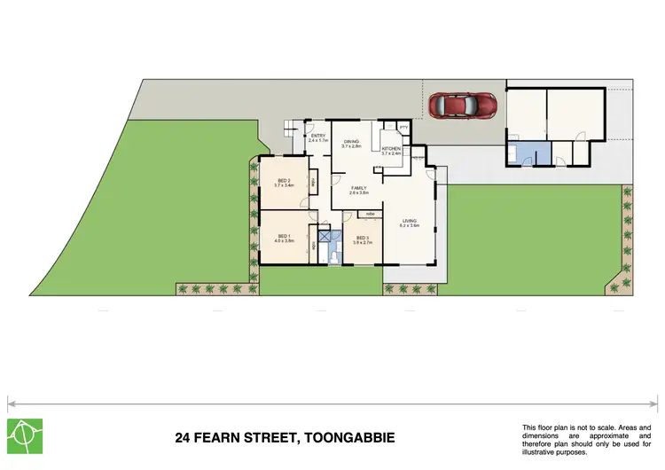 Floorplan of Homely house listing, 24 Fearn Street, Toongabbie NSW 2146