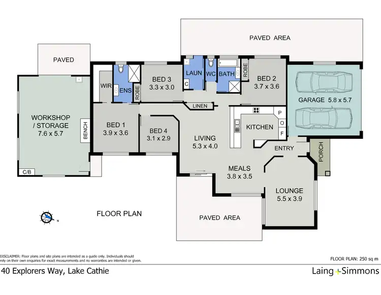 Floorplan of Homely house listing, 40 Explorers Way, Lake Cathie NSW 2445