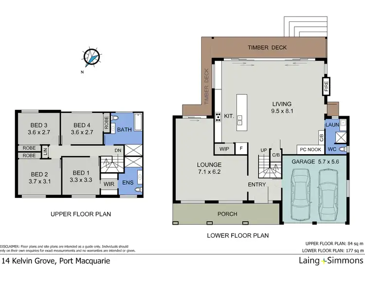 Floorplan of Homely house listing, 14 Kelvin Grove, Port Macquarie NSW 2444