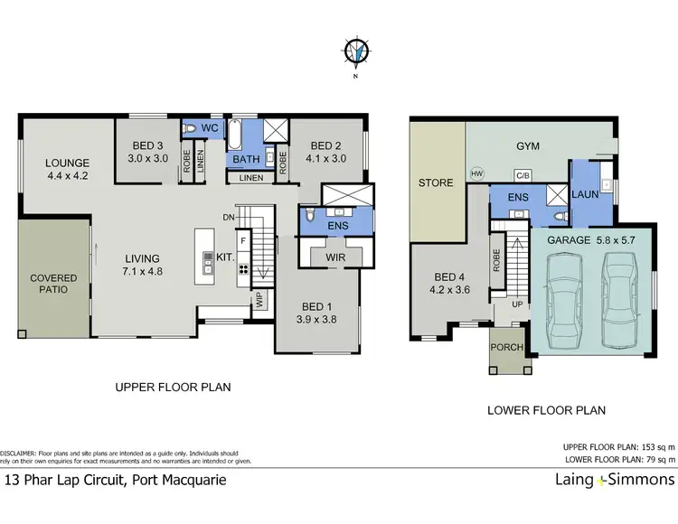 Floorplan of Homely house listing, 13 Phar Lap Circuit, Port Macquarie NSW 2444