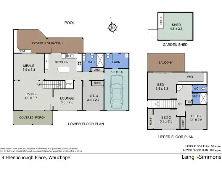 Floorplan of Homely house listing, 9 Ellenborough Place, Wauchope NSW 2446