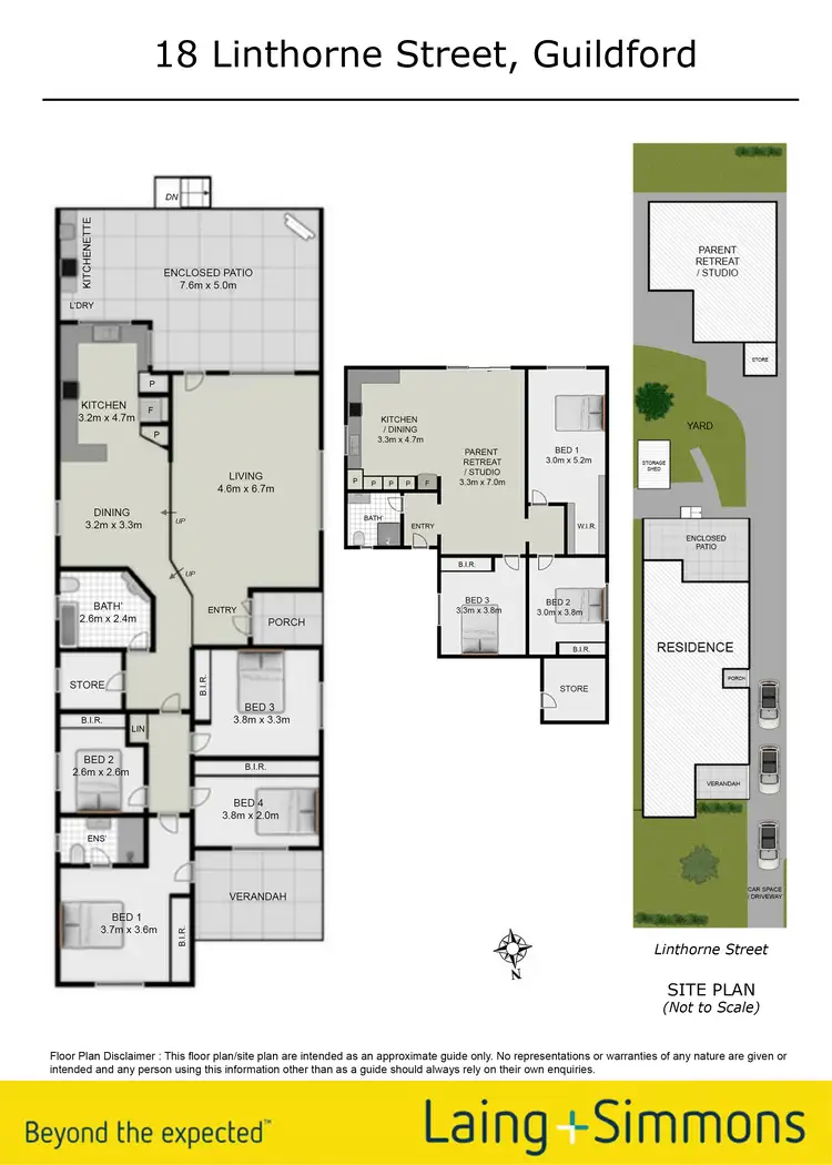Floorplan of Homely house listing, 18 Linthorne Street, Guildford NSW 2161