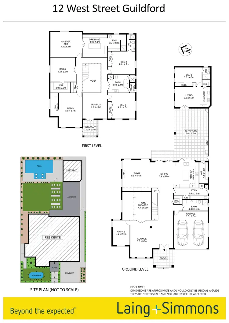 Floorplan of Homely house listing, 12 West Street, Guildford NSW 2161
