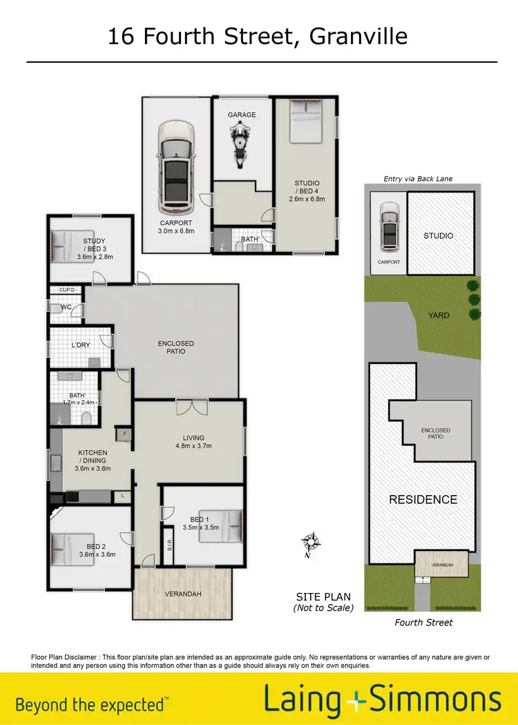 Floorplan of Homely house listing, 16 Fourth Street, Granville NSW 2142