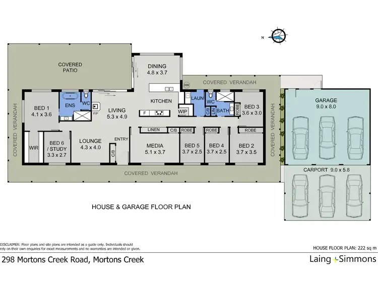 Floorplan of Homely house listing, 298 Mortons Creek Road, Mortons Creek NSW 2446