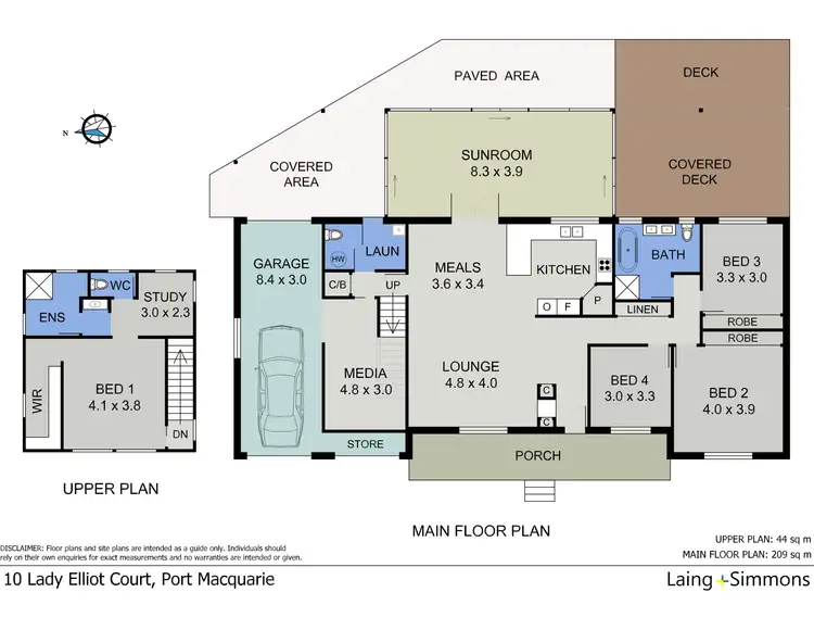 Floorplan of Homely house listing, 10 Lady Elliot Court, Port Macquarie NSW 2444