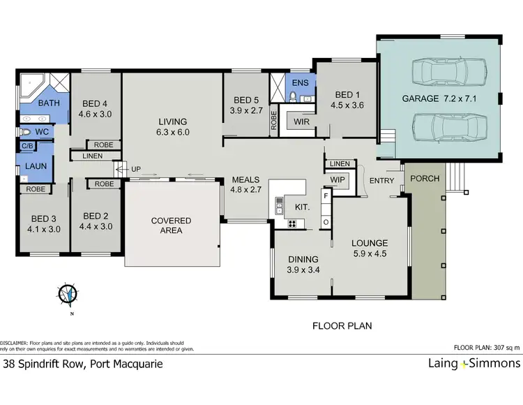 Floorplan of Homely house listing, 38 Spindrift Row, Port Macquarie NSW 2444