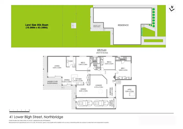 Floorplan of Homely house listing, 41 Lower Bligh Street, Northbridge NSW 2063