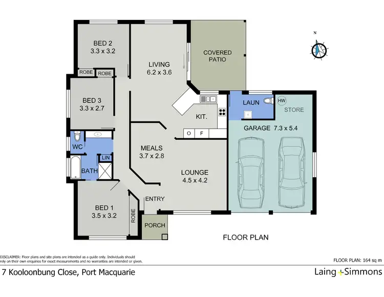 Floorplan of Homely house listing, 7 Kooloonbung Close, Port Macquarie NSW 2444