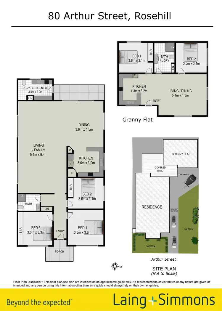 Floorplan of Homely house listing, 80-82 Arthur Street, Rosehill NSW 2142