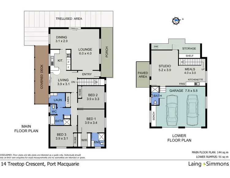 Floorplan of Homely house listing, 14 Treetop Crescent, Port Macquarie NSW 2444