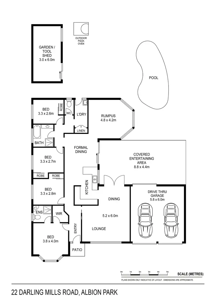 Floorplan of Homely house listing, 22 Darling Mills Road, Albion Park NSW 2527