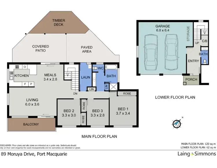 Floorplan of Homely house listing, 89 Moruya Drive, Port Macquarie NSW 2444