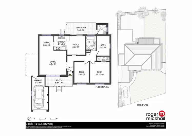 Floorplan of Homely house listing, 3 Bala Place, Marayong NSW 2148