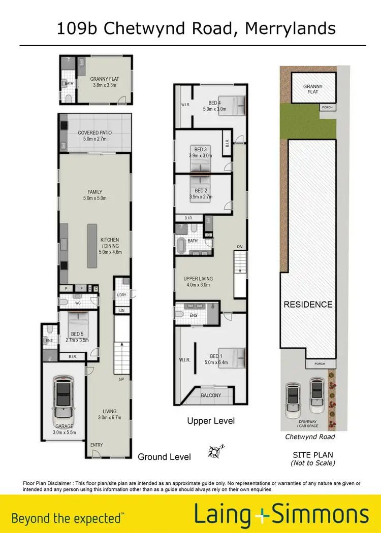 Floorplan of Homely house listing, 109b Chetwynd Road, Merrylands NSW 2160