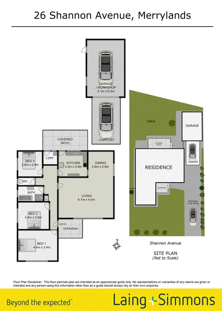 Floorplan of Homely house listing, 26 Shannon Avenue, Merrylands NSW 2160