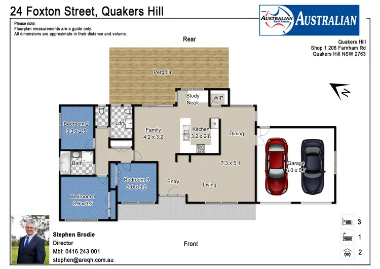 Floorplan of Homely house listing, 24 Foxton Street, Quakers Hill NSW 2763