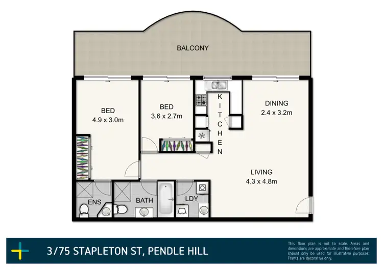 Floorplan of Homely unit listing, 3/75-77 Stapleton Street, Pendle Hill NSW 2145