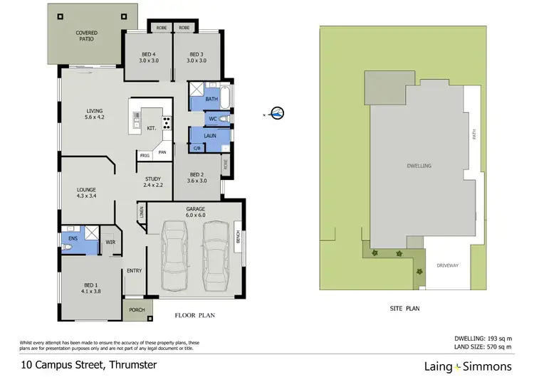 Floorplan of Homely house listing, 10 Campus Street, Port Macquarie NSW 2444