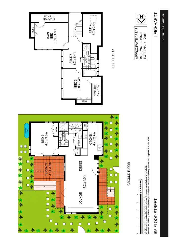 Floorplan of Homely house listing, 195 Flood Street, Leichhardt NSW 2040